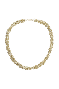 Obrázok pre Masívny náhrdelník pozlátený 72094