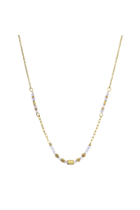 Obrázok pre Náhrdelník oceľový s ametystom 42030.3