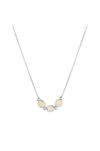 Náhrdelník s prehnitom 42036.3 oceľ Obrázok pre Náhrdelník s prehnitom 42036.3 oceľ