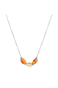 Náhrdelník z achátu botswana 42036.3 oceľ Obrázok pre Náhrdelník z achátu botswana 42036.3 oceľ