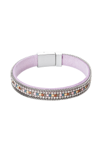 Náramok mix farieb textilný 53008.3 purple Obrázok pre Náramok mix farieb textilný 53008.3 purple