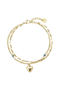 Náramok oceľový s africkým tyrkysom 43099.3 Obrázok pre Náramok oceľový s africkým tyrkysom 43099.3