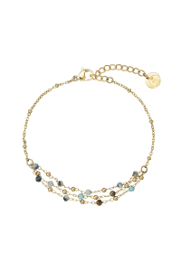 Náramok oceľový s africkým tyrkysom 43105.3 Obrázok pre Náramok oceľový s africkým tyrkysom 43105.3