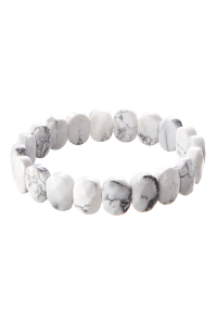 Náramok s minerálnymi kameňmi howlit 43057.3 Obrázok pre Náramok s minerálnymi kameňmi howlit 43057.3