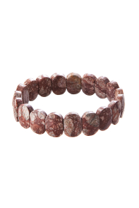 Náramok s minerálnymi kameňmi jaspis tmavý 43057.3 Obrázok pre Náramok s minerálnymi kameňmi jaspis tmavý 43057.3