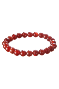 Náramok s minerálnymi kameňmi koral tmavý 43056.3 Obrázok pre Náramok s minerálnymi kameňmi koral tmavý 43056.3