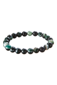 Obrázok pre Náramok s minerálnymi kameňmi nefrit 43056.3