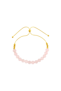 Obrázok pre Náramok s minerálnymi kameňmi ruženín 43079.1
