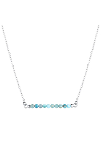 Oceľový náhrdelník tyrkysový 42038.3 Obrázok pre Oceľový náhrdelník tyrkysový 42038.3