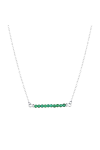 Oceľový náhrdelník zelený 42038.3 Obrázok pre Oceľový náhrdelník zelený 42038.3