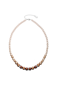 Obrázok pre Perlový náhrdelník hnedý 32005.3