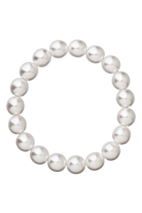 Obrázok pre Perlový náramok biely 56010.1