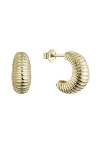 Pozlátené náušnice polkruhy 61161 Obrázok pre Pozlátené náušnice polkruhy 61161