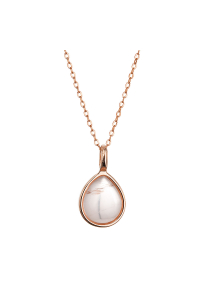 Pozlátený náhrdelník s ruženínom 12156.3 rose gold Obrázok pre Pozlátený náhrdelník s ruženínom 12156.3 rose gold