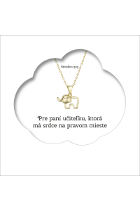 Pre pani učiteľku, ktorá má srdce na pravom mieste - OB54 Obrázok pre Pre pani učiteľku, ktorá má srdce na pravom mieste - OB54