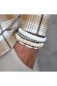 Obrázok pre Sada pánskych náramkov 53051.3