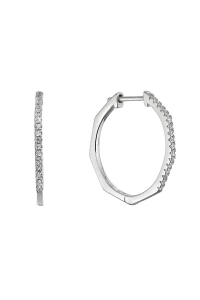 Obrázok pre Strieborné hranaté kruhy 11555.1