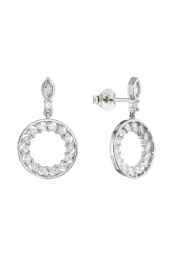 Strieborné náušnice kruhy 11554.1 Obrázok pre Strieborné náušnice kruhy 11554.1
