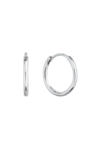Strieborné náušnice kruhy 61001 Obrázok pre Strieborné náušnice kruhy 61001
