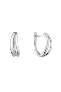 Strieborné náušnice kruhy 61018 Obrázok pre Strieborné náušnice kruhy 61018