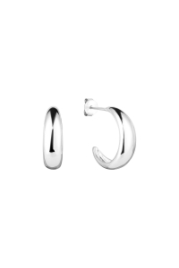 Strieborné náušnice kruhy 61062 Obrázok pre Strieborné náušnice kruhy 61062