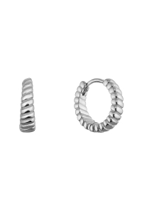 Strieborné náušnice kruhy 61160 Obrázok pre Strieborné náušnice kruhy 61160