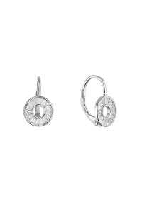 Strieborné náušnice krúžok ananás 11719.1 Obrázok pre Strieborné náušnice krúžok ananás 11719.1