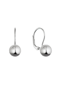 Strieborné náušnice lesklá gulička 61136 Obrázok pre Strieborné náušnice lesklá gulička 61136