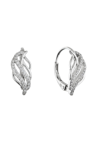 Strieborné náušnice lístočky 11682.1 Obrázok pre Strieborné náušnice lístočky 11682.1