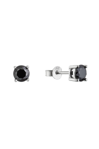 Strieborné náušnice LUNA 11M00009 moissanite Obrázok pre Strieborné náušnice LUNA 11M00009 moissanite