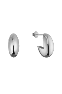 Strieborné náušnice oválne 61120 Obrázok pre Strieborné náušnice oválne 61120