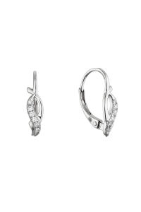 Strieborné náušnice prepletaná vlnka 11701.1 Obrázok pre Strieborné náušnice prepletaná vlnka 11701.1