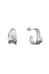 Strieborné náušnice s elegantnými líniami 61111 Obrázok pre Strieborné náušnice s elegantnými líniami 61111