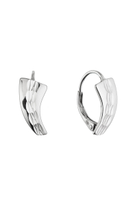 Strieborné náušnice s ozdobným prelisovaním 61076 Obrázok pre Strieborné náušnice s ozdobným prelisovaním 61076