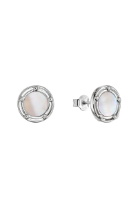 Strieborné náušnice s ružovou perleťou 11727.3 Obrázok pre Strieborné náušnice s ružovou perleťou 11727.3