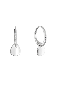 Strieborné náušnice so zavesenou placičkou 11722.1 Obrázok pre Strieborné náušnice so zavesenou placičkou 11722.1