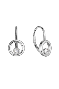 Strieborné náušnice so zirkónom 11511.1 crystal Obrázok pre Strieborné náušnice so zirkónom 11511.1 crystal