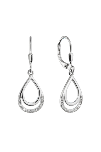 Strieborné náušnice visiaca slza 11538.1 Obrázok pre Strieborné náušnice visiaca slza 11538.1