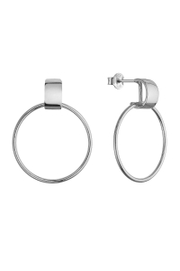 Obrázok pre Strieborné náušnice visiace kruhy 61167