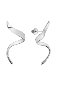 Obrázok pre Strieborné náušnice vlnky 61149