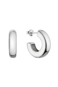 Obrázok pre Strieborné silné kruhové náušnice 61088