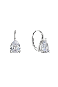 Strieborné visiace náušnice kvapky 11643.1 Obrázok pre Strieborné visiace náušnice kvapky 11643.1