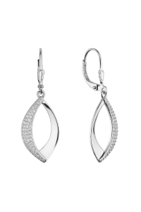 Strieborné visiace náušnice slzy 11697.1 Obrázok pre Strieborné visiace náušnice slzy 11697.1