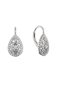 Strieborné visiace náušnice zdobené kvapkami 11644.1 Obrázok pre Strieborné visiace náušnice zdobené kvapkami 11644.1