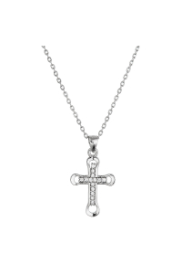 Strieborný náhrdelník krížik 12134.1 Obrázok pre Strieborný náhrdelník krížik 12134.1