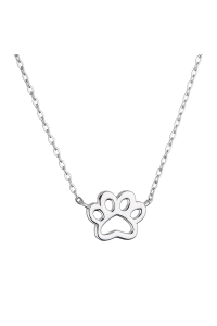 Obrázok pre Strieborný náhrdelník labka 62042