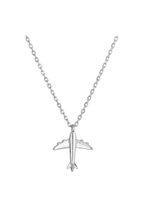 Obrázok pre Strieborný náhrdelník lietadlo 62050