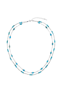 Obrázok pre Strieborný náhrdelník s apatitmi 12183.3