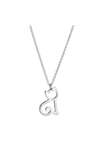 Strieborný náhrdelník s príveskom mačka 62003 Obrázok pre Strieborný náhrdelník s príveskom mačka 62003
