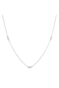 Strieborný náhrdelník so zirkónmi 12172.1 Obrázok pre Strieborný náhrdelník so zirkónmi 12172.1
